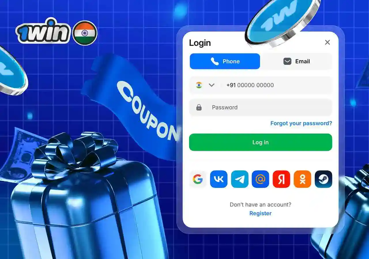 1win Login Online India